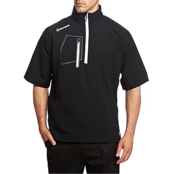 Sunice Zephal Typhoon Waterproof Breathable 1/4 zip Windbreaker Light Jacket - Picture 1 of 7